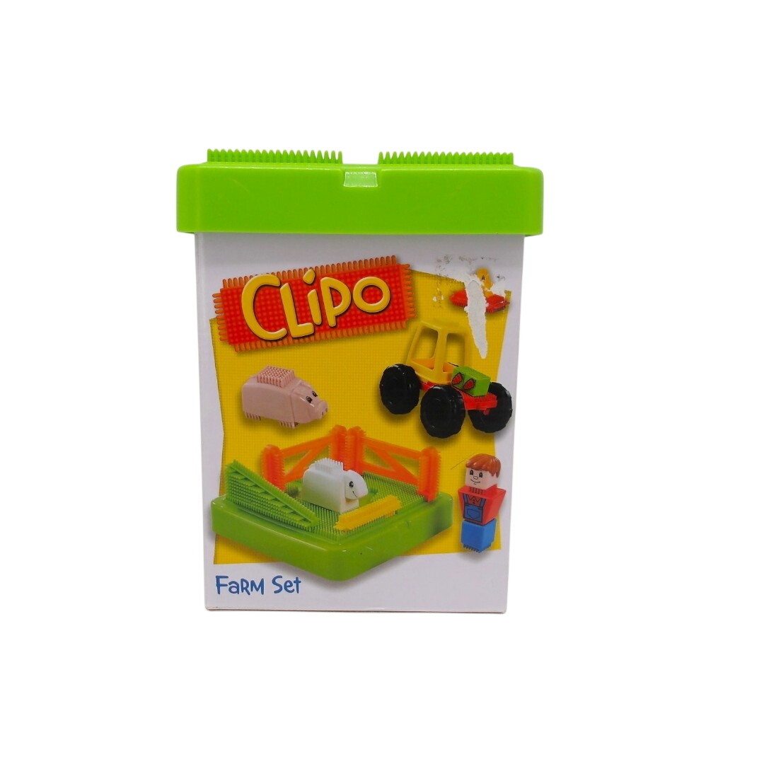 Acheter Boîte Clipo - Farm Set - x27 Très bon état - 14,40 € Boîte Clipo - Farm Set - x27 Très bon état - reconditionné disponible sur Label Emmaüs